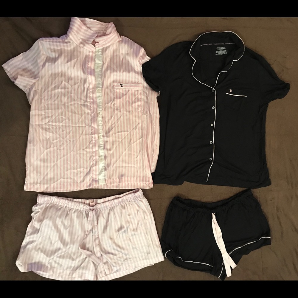Victoria’s Secret black pajamas , size large
